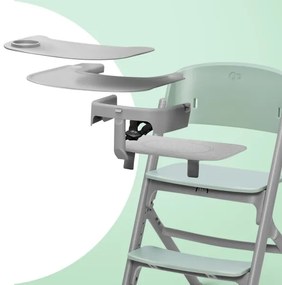 KINDERKRAFT SELECT LIVY Premium Aster pink - scaun de masă 3în1 pentru copii