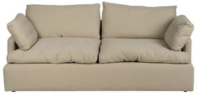 Canapea bej cu tapițerie din in 212 cm – Ixia