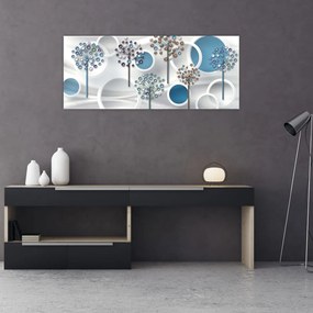 Tablou abstarcției artistice (120x50 cm)