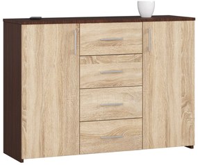 Comodă Katsav (wenge + stejar sonoma). 1117173