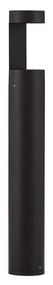 Stalp LED mic pentru exterior design modern IP54 Tala negru H-65cm
