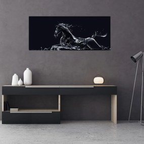 Tablou - Cal și apă (120x50 cm)