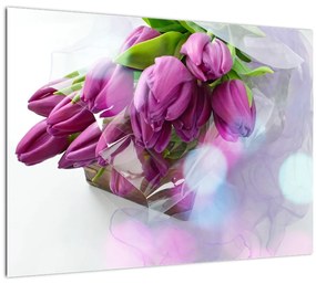 Tablou - buchet de lalele (70x50 cm)