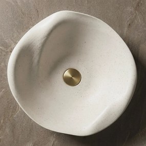 Lavoar ceramic pentru blat REA HM-34B Handmade ART