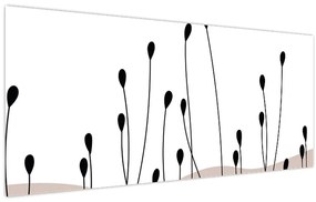 Tablou - Pajiște grafică N⁰1 (120x50 cm)