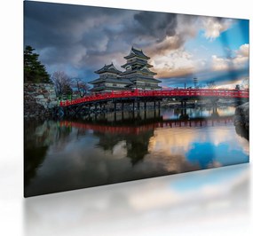 Tablou pe sticlă - Japonia (70x50 cm)
