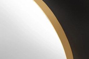 Oglinda de perete decorativa NOEMI 70cm auriu