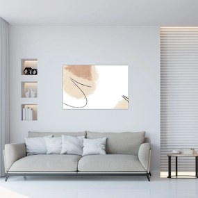 Tablou - Abstracție albă (90x60 cm)