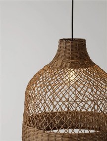 Lustra/Pendul ratan design natural SOLITA maro