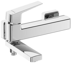 Deante BQL_012M - Baterie pentru cadă BLUR rabatabilă, crom lucios