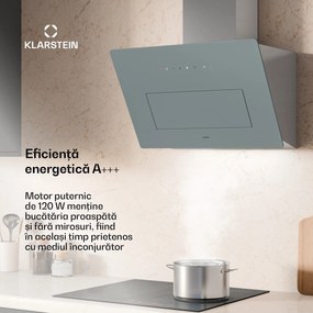 Klarstein Hotă SleekAir, A+++, 717m³/h, Touch, LED, 60cm