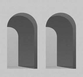 Tapet Arch, Grey, Rebel Walls