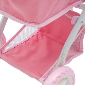 Cărucior pentru păpuși Baby Mix 2in1 Sophie roz,63,5 x 37 x 63,5 cm