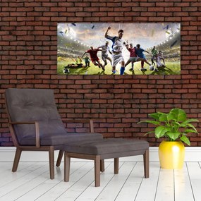 Tablou - Fotbal (120x50 cm)