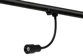 Spot LED directionabil pe sina LUMI FLEX TRACK 3Line 5W negru