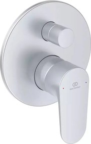 Baterie cada - dus incastrata Ideal Standard Cerafine O argintiu mat cu corp ingropat