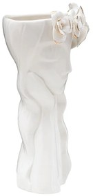 Vază din porțelan Mauro Ferretti Cute Woman, alb