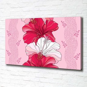 Pictură pe pânză Flori hawaii