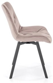 Scaun K519 velvet bej