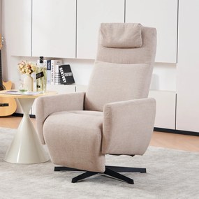 Fotoliu confortabil cu funcție de relaxare, Gri | Aosom Romania