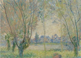 Tablou - Claude Monet, Woman Seated under the Willows, reproducere (70x50 cm)