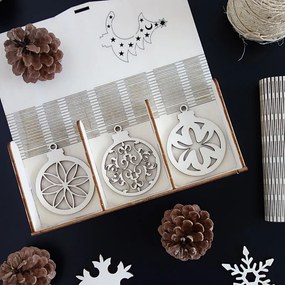 SENTOP | Set de decoratiuni de Crăciun pentru Crăciun, 1 set-18 bucăți