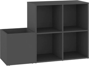 vidaXL Pantofar de hol, gri, 105x35,5x70 cm, PAL