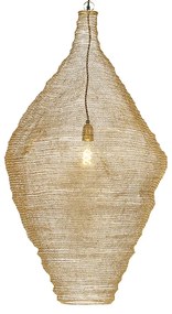Lampă suspendată orientală aurie 60 cm - Nidum L