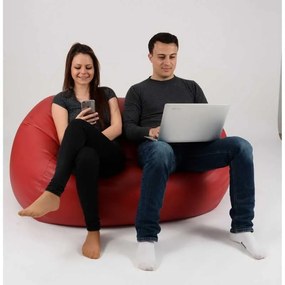 Fotoliu tip Canapea Relaxo XL2, Material Piele ecologica - Red