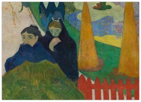 Tablou - Paul Gauguin, Arlésiennes (Mistral) , reproducere (70x50 cm)