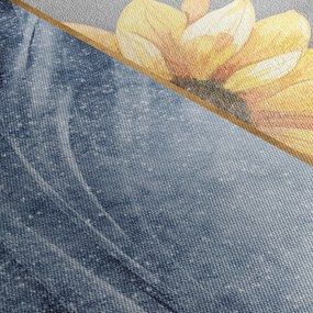 Tablou - Forme și flori (120x50 cm)