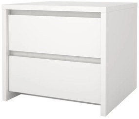 Noptieră albă Next – Tvilum