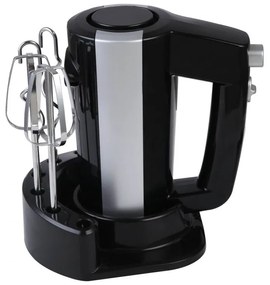 Mixer Rosberg R51110K, 300 W, 5 viteze + Turbo, Accesorii, Negru/Argintiu