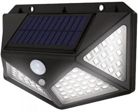 Lampa solara de perete, LED, senzor miscare, 13x5x9.5 cm
