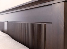 Pat lemn masiv Rosalia 160/180/200x200cm - 160x200