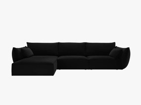 Coltar 4 locuri Kaelle catifea L308 cm