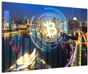 Tablou - Orașul investițiilor (90x60 cm)