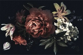 Tablou - Flori întunecate (90x60 cm)