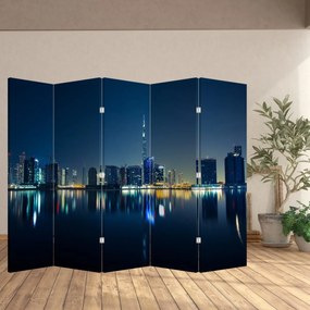 Paravan - Orașul nocturn (210x170 cm)