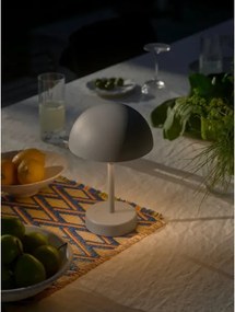 Nordlux - Lampă de masă pentru exterior ELLEN, LED/2,8W/3,7V, reîncărcabilă și reglabilă, IP44, gri