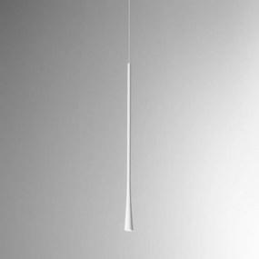 Lustra suspendata, Pendul LED slim DAFNE H-60cm alb, negru sau auriu