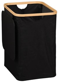 Cos de rufe cu rama din bambus, 41 x 33 cm