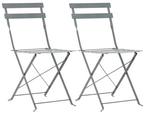 Set pliabil din 3 piese din metal Culoare gri, METALLI