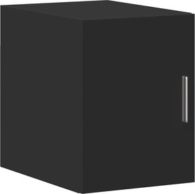 vidaXL Dulap de perete, negru, 30x42,5x40 cm, lemn compozit