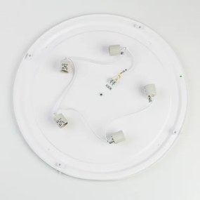 Brilagi - Plafonieră de baie POOL 5xE27/15W/230V Ø 60 cm IP54 albă