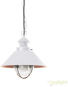 Pendul de terasa exterior NAUTICA alb/cupru IP33 71106
