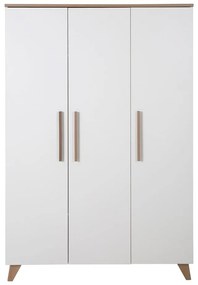 Șifonier de copii alb 118x190 cm – Roba