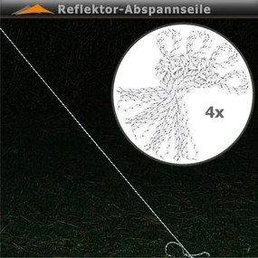 INSTENT PRO Cort de grădină  3 x 3 m, negru, 4 laturi