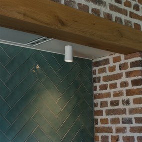 Set de 4 spoturi moderne albe montate la suprafață 5,5 cm GU10 50 mm - Tuba