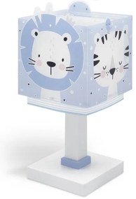 Lampă pentru copii JUNGLE 1xE14/8W/230V albastru Dalber 63111T